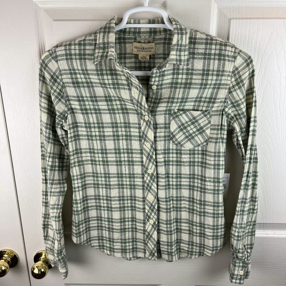 Denim & Supply Ralph Lauren RL Tomboy Plaid Button Front Shirt - Picture 1 of 4